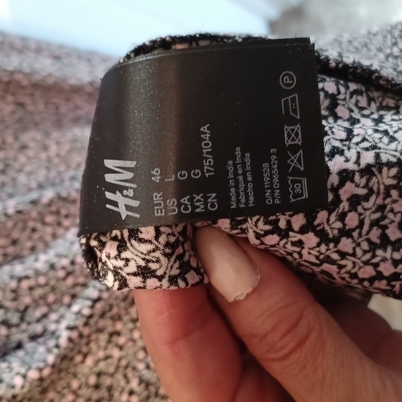 Divided Off/On the Shoulder Dress Sz L - Picture 9 of 10